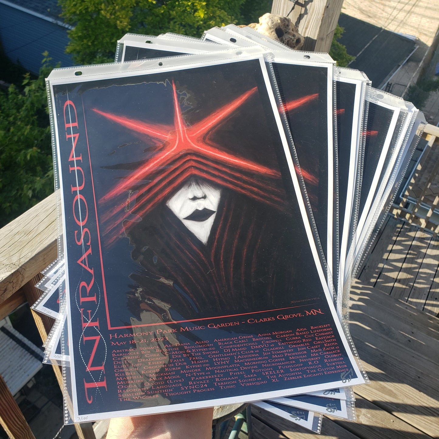 Infrasound 2023 Unofficial Poster - Limited Edition of 100