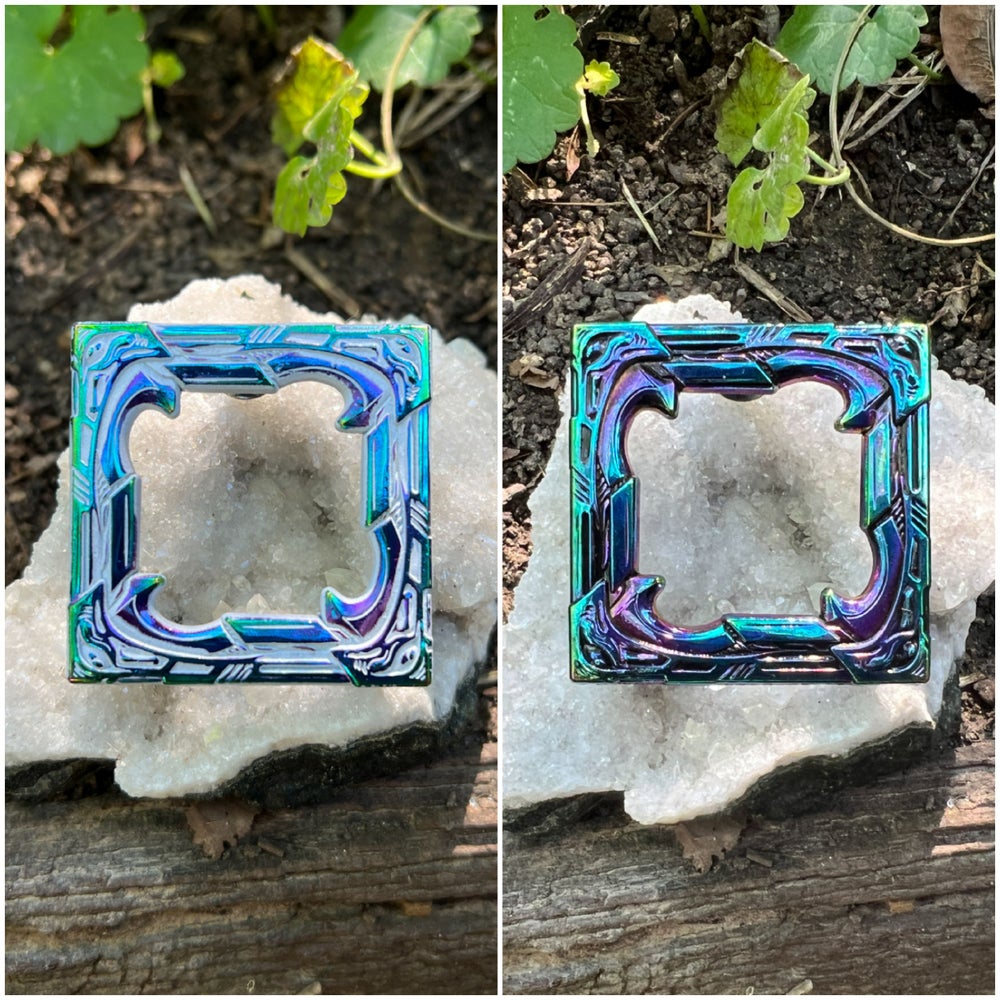 Patina'd Ano Sect of the Square Pins