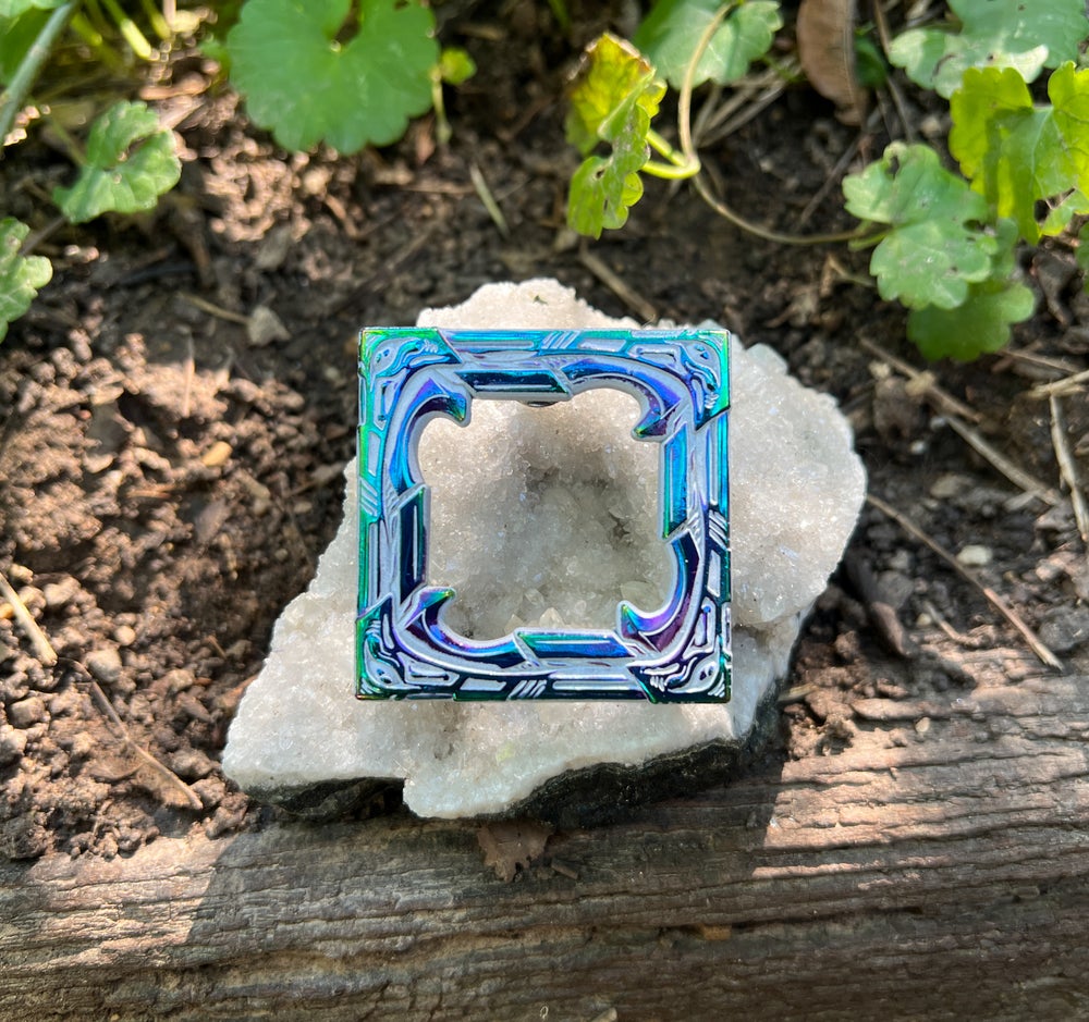 Patina'd Ano Sect of the Square Pins