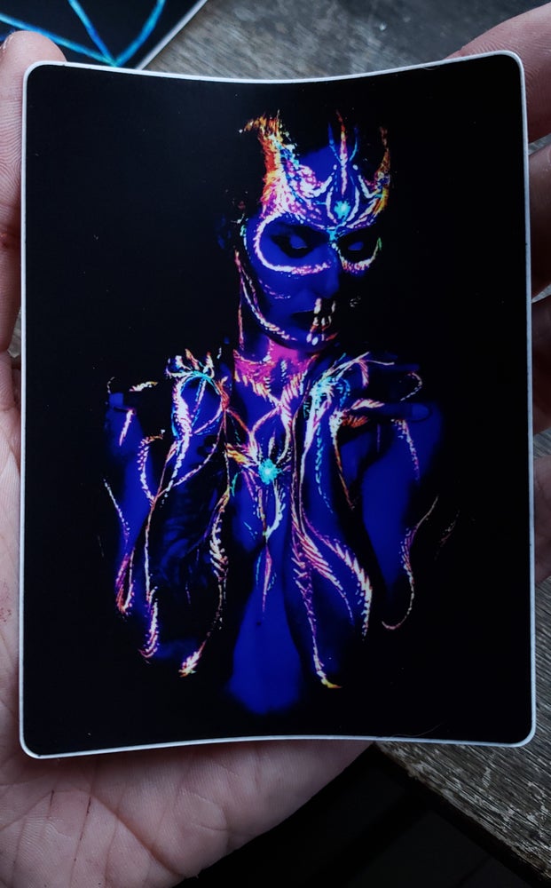 “Beautiful Demon” Slap (3”x4”)
