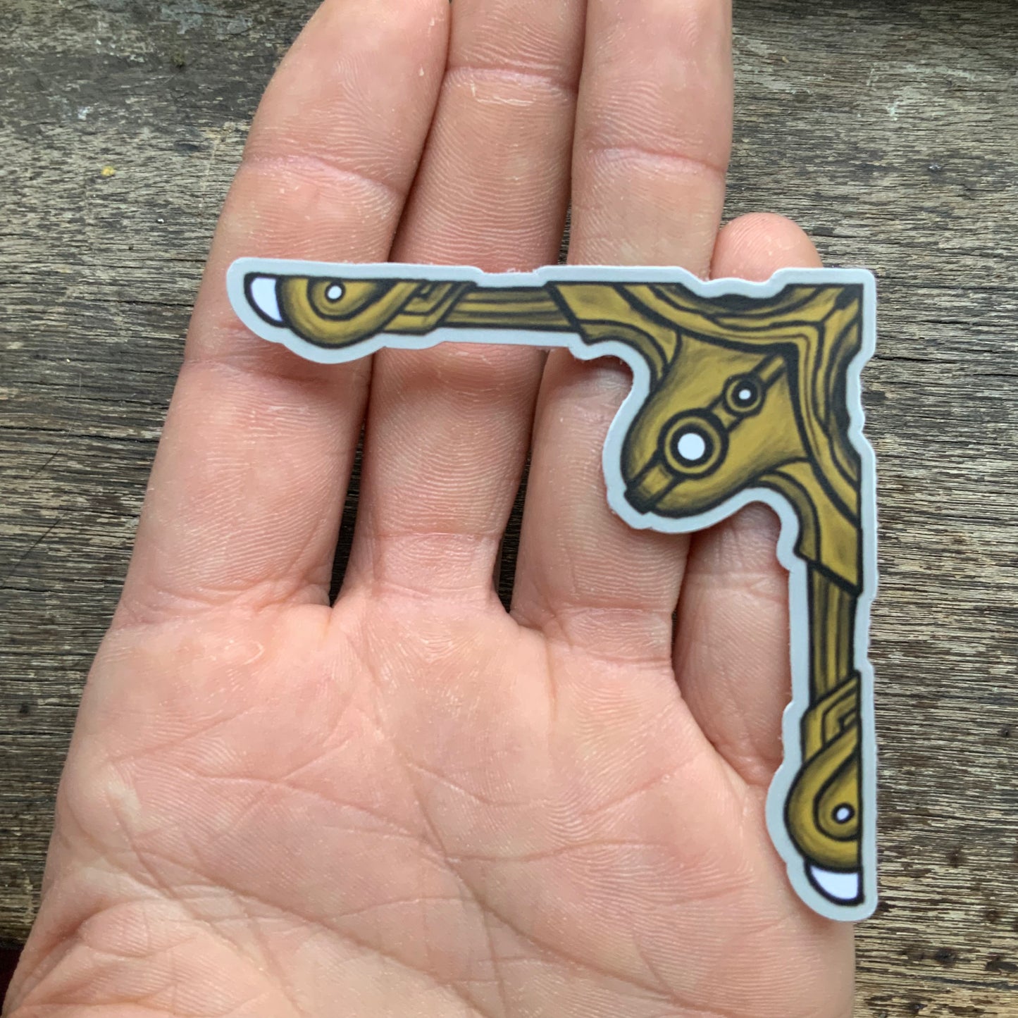 Cornered.01 Vinyl Sticker