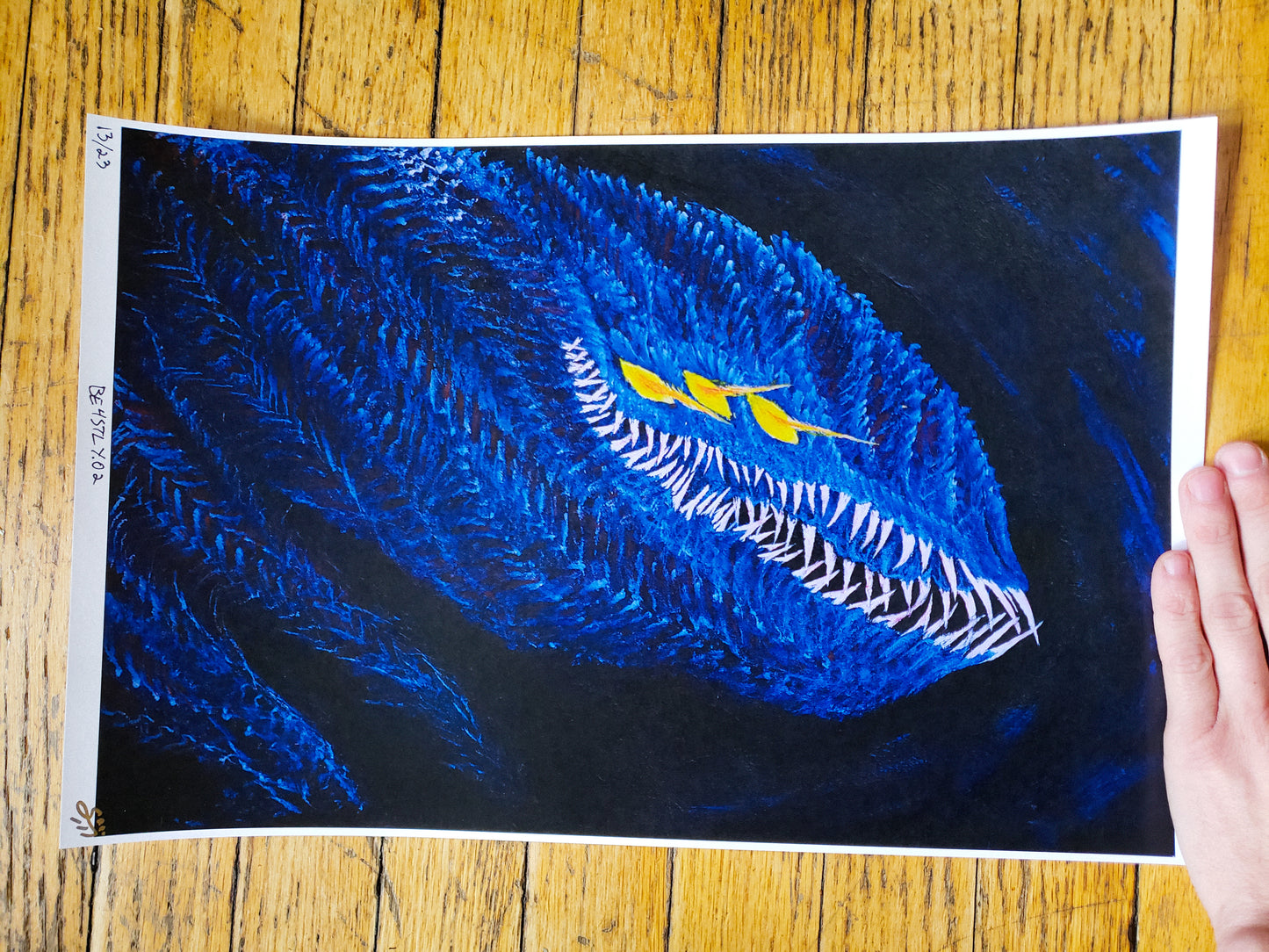 “BE4STLY.02” Signed 1st Edition Print