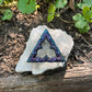 Patina'd Ano Sect of the Triangle Pin