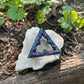 Patina'd Ano Sect of the Triangle Pin