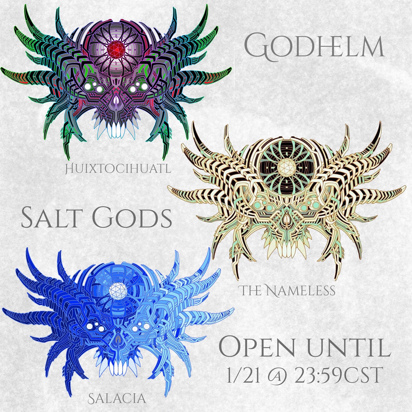 GODHELM Salt Variants [Presale]