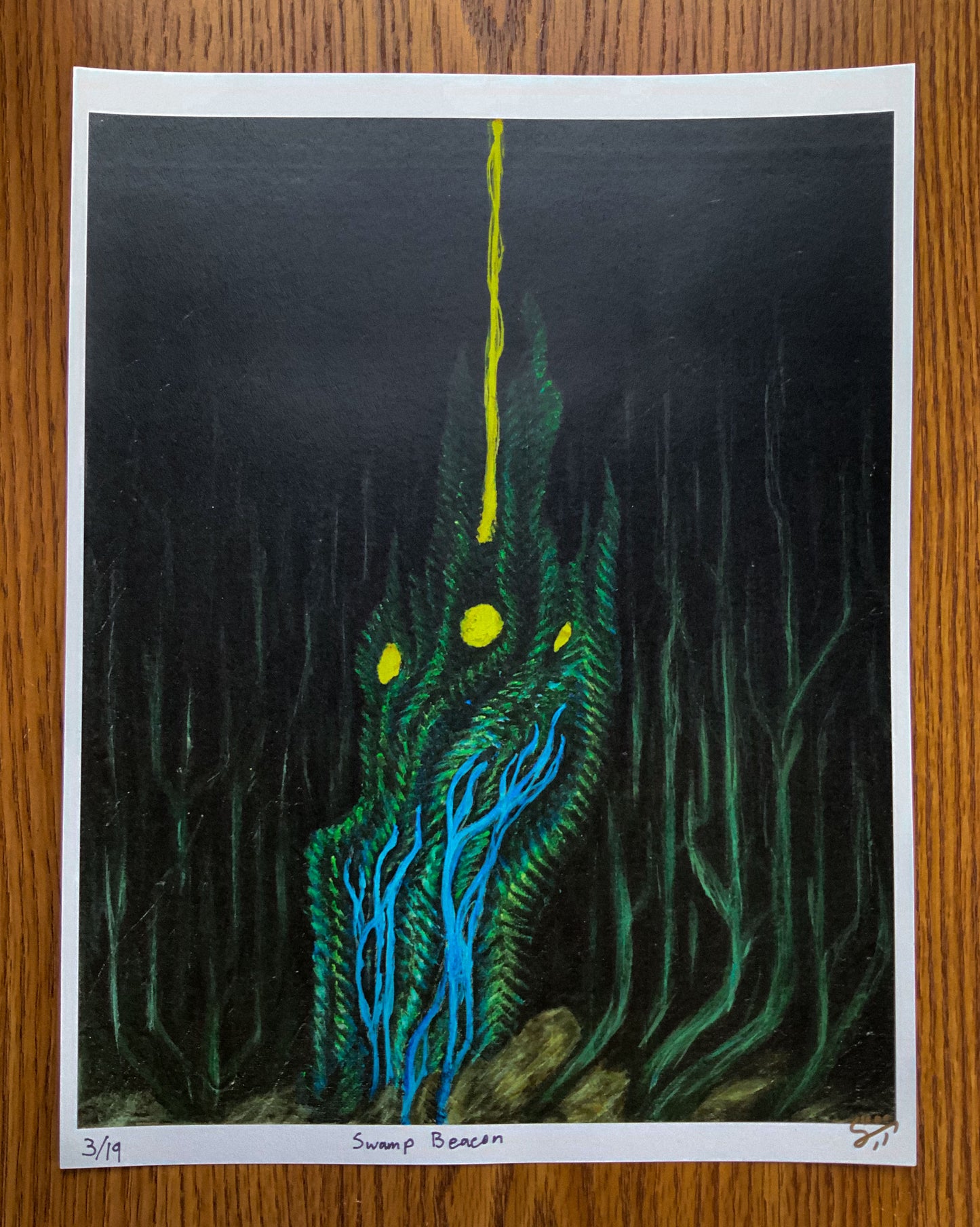 “Swamp Beacon” Signed 1st Edition Print