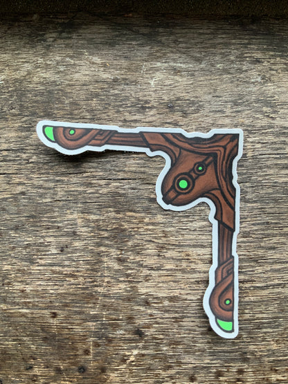 Cornered.01 Vinyl Sticker